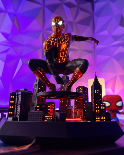 Floating Spiderman Light Lamp